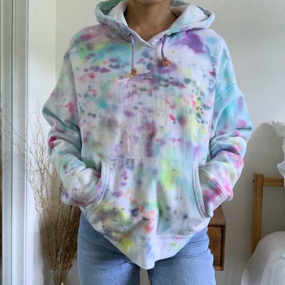 Champion Tops - Champion Pastel Tie Dye Hoodie